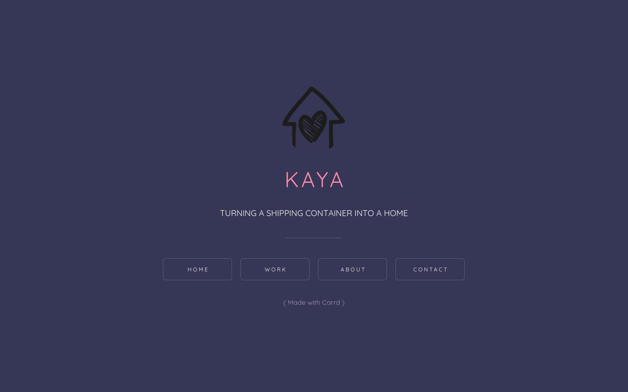 Carrd profile picture for @kaya